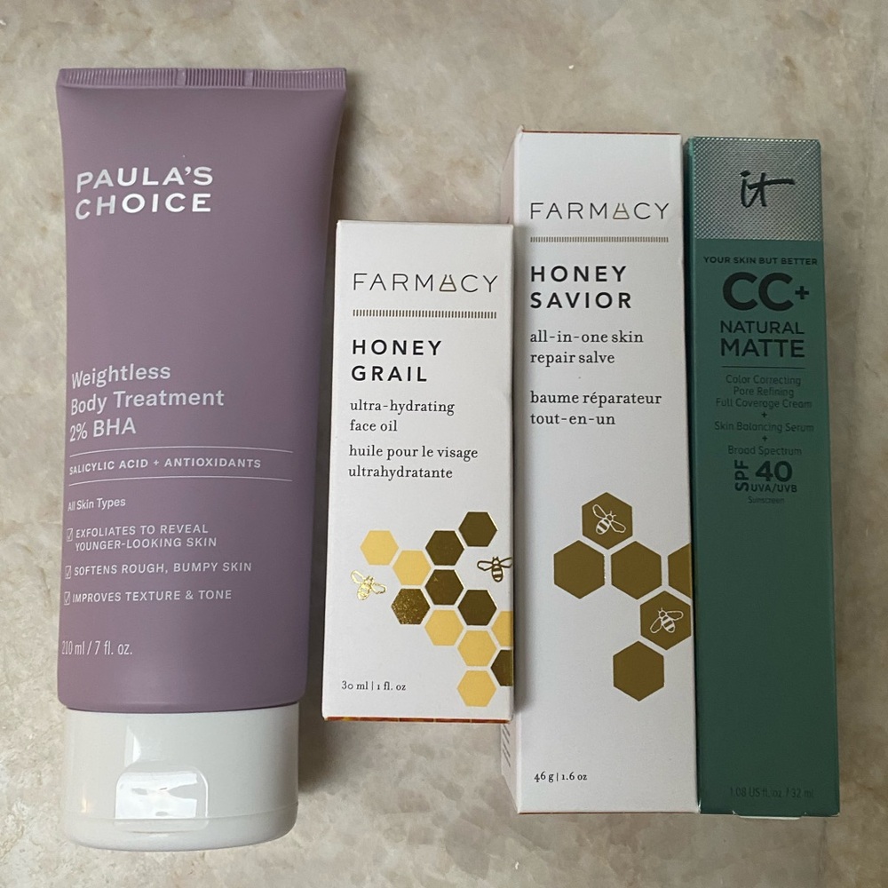 Unopened Skincare Bundle Farmacy It Cosmetics Paula’s Choice